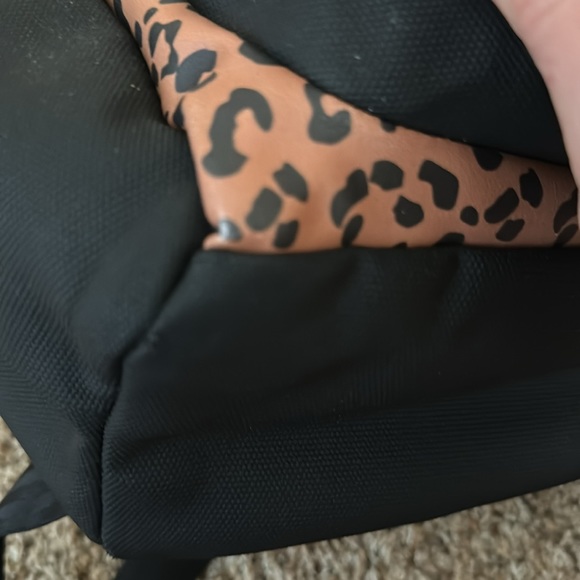 Gently Used Leopard Print Petunia Pickle Bottom Backpack - Picture 4 of 5